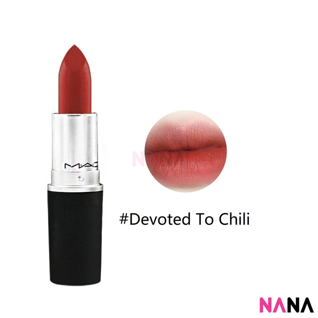 MAC Power Kiss Lipstick Devoted To Chili 316 3g Shopee Malaysia