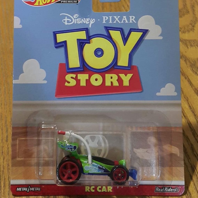 hot wheels premium toy story