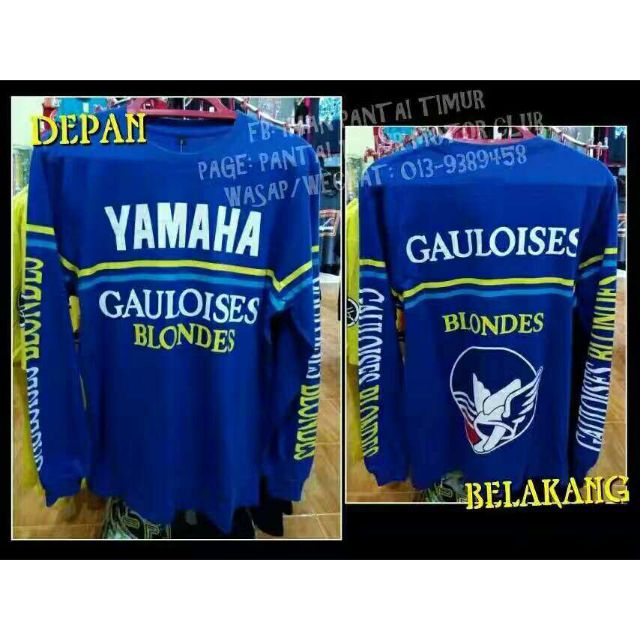 Baju Yamaha Lengan Panjang BAJUKU Baju Yamaha Lengan Panjang BAJUKU
