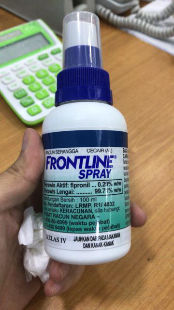 FRONTLINE SPRAY 100ml  Shopee Malaysia