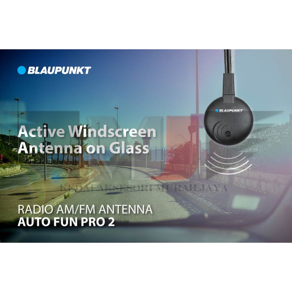 Blaupunkt Universal car windscreen aerial antenna FM/AM amplified Bosch Autofun