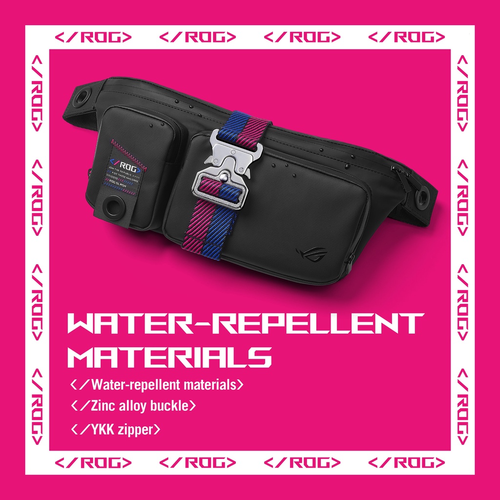 ASUS BC3002 ROG SLASH HIP Bag ( 90XB07V0BME000 ) Shopee Malaysia