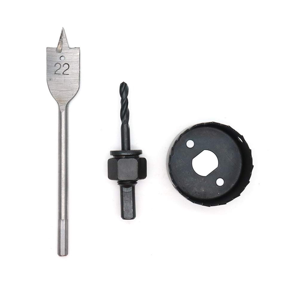 Hole Saw Set 54mm Cutting Dia For Door Knob Lock Shopee Malaysia