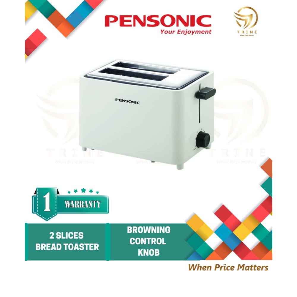 Pensonic 2 Slices Bread Toaster PT-929 PT929 (Pembakar Roti,烤面包机)/Sandwich Maker PT928 / PT-928 / TRIO TTS-662 Toaster