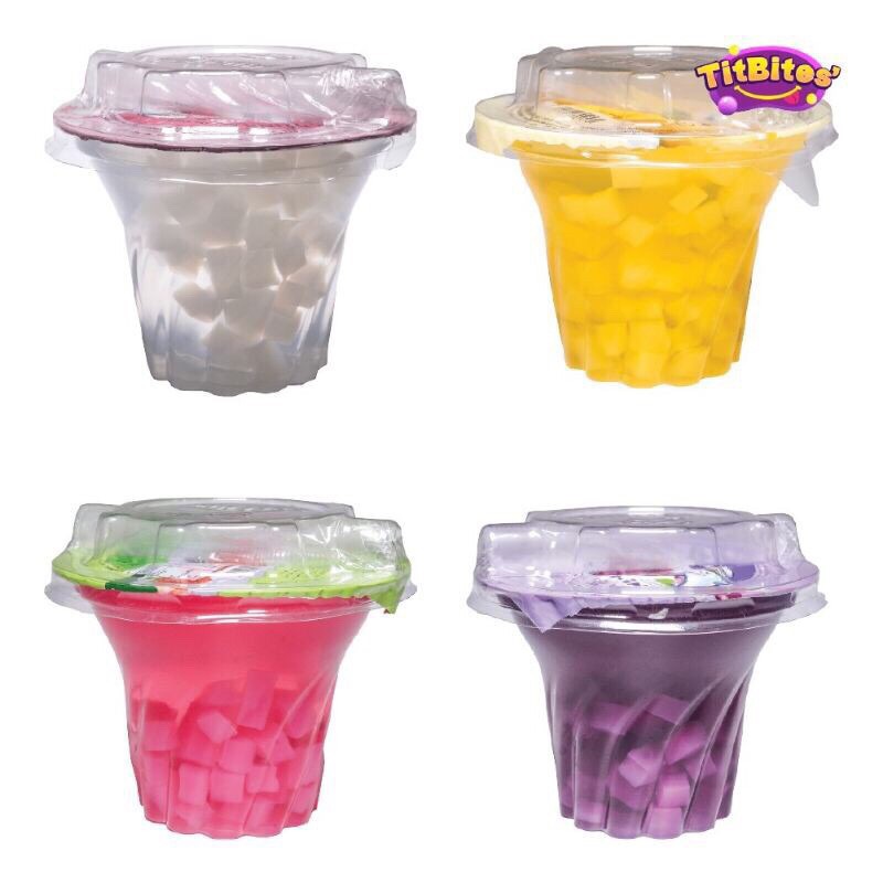 180g Nata De Coco Jelly Drink Captain Halal Mango /Strawberry / Lychee