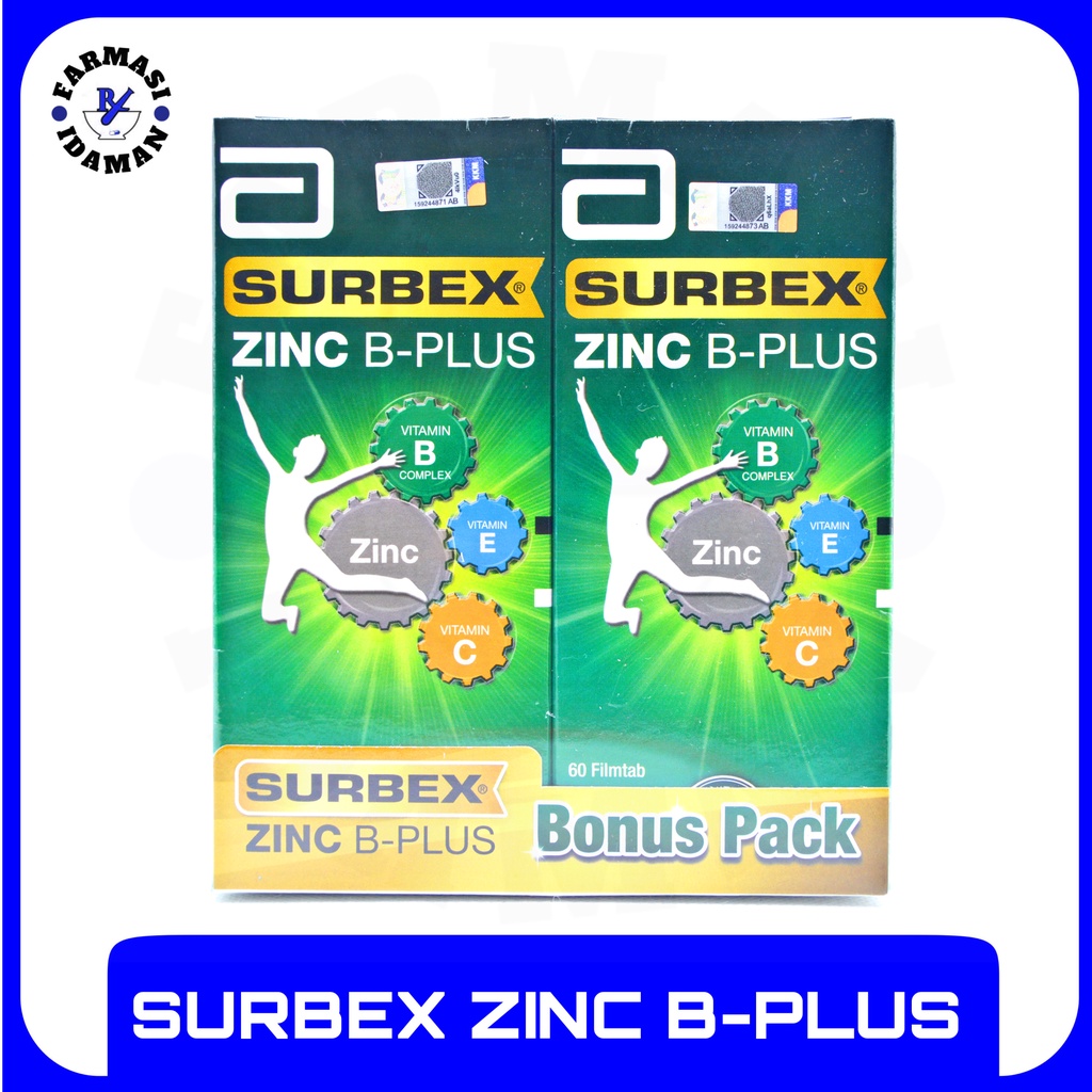 Surbex Zinc B-Plus (60's/2x60's) | Shopee Malaysia