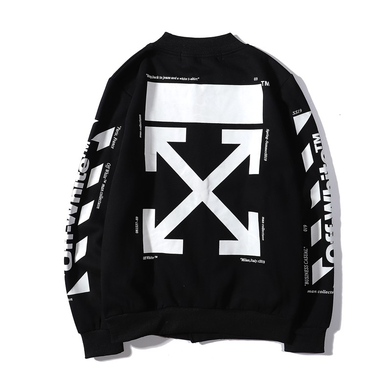 off white business casual sweatshirt