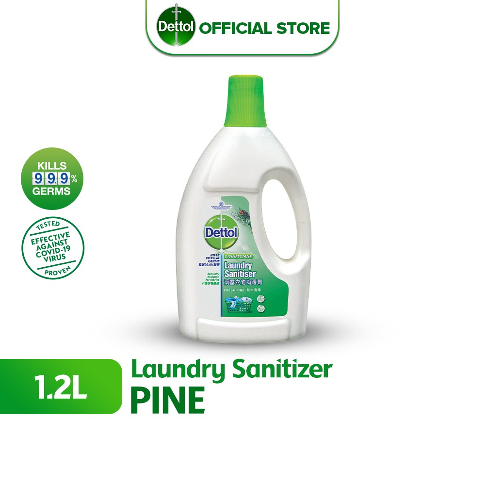 DETTOL Laundry Sanitiser Anti Bacterial Pine Laundry Cleanser Sabun