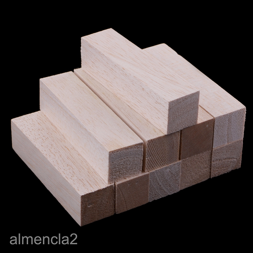 5/10x 5/12cm Balsa Wood Blocks Sticks Model Making, Architect, Arts