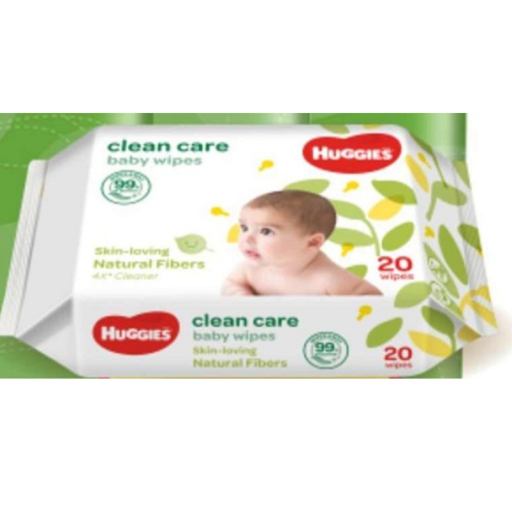 huggies clean care baby wipes