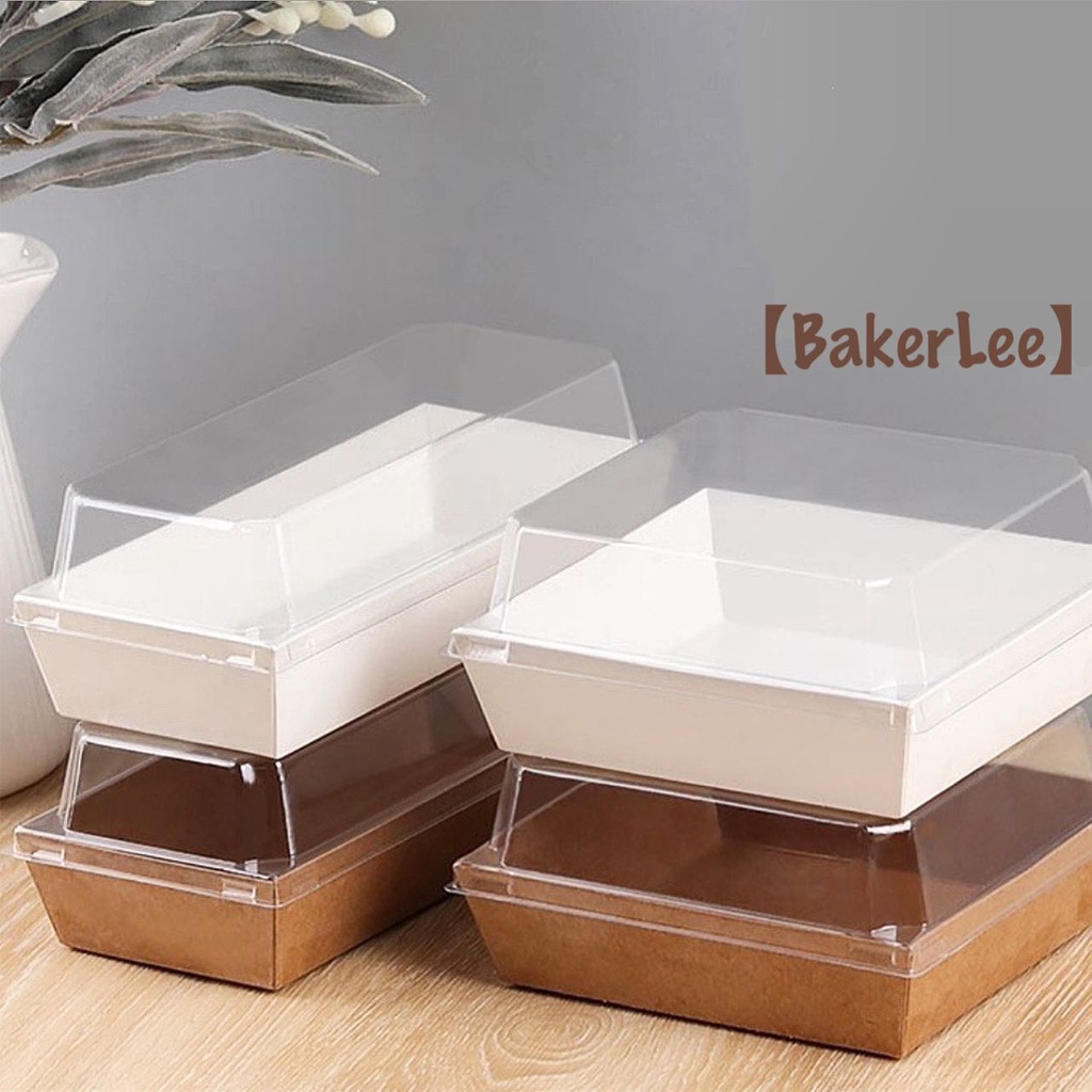 PREMIUM KRAFT WHITE PAPER SQUARE AND RECTANGLE CAKE BOX WITH