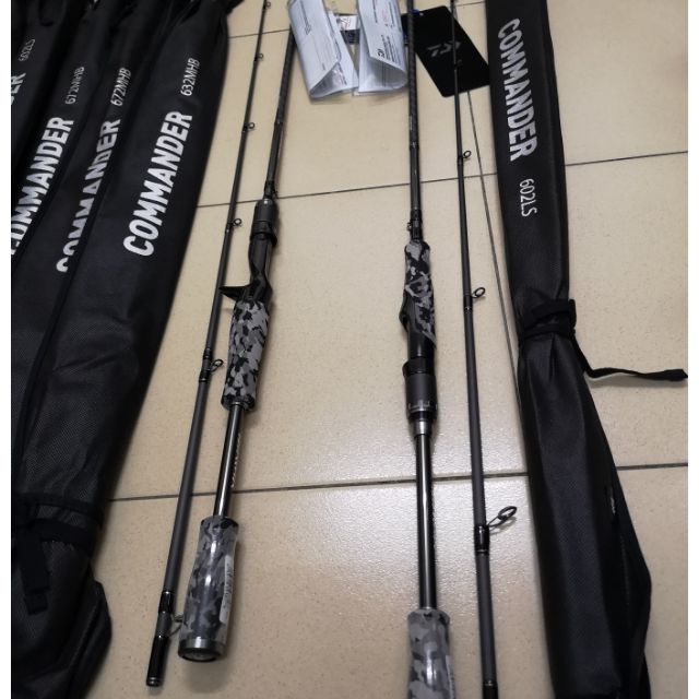 DAIWA COMMANDER 602MHB/602MB/632MHB/672MHB FISHING ROD | Shopee Malaysia