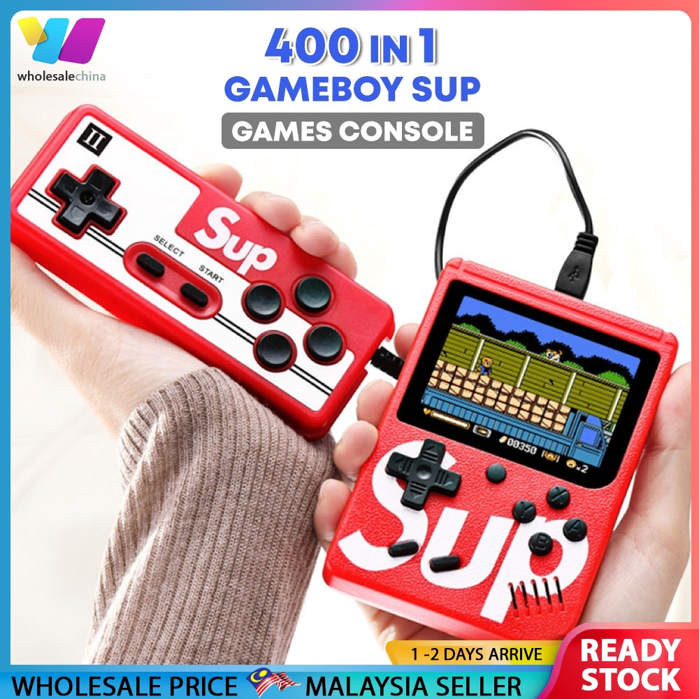 Retro 400 in 1 Portable Mini SUP Gameboy Handheld Game Classic Remote 