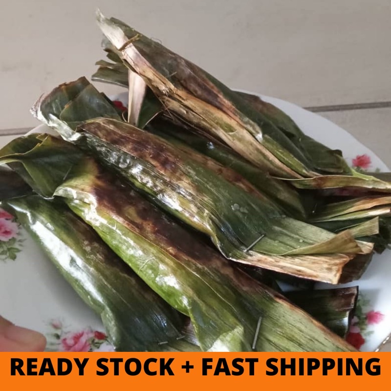 Ready Stock Pulut Panggang Pulut Lepa Frozen Original Terengganu Inti Ikan 20pcs Pack Shopee Malaysia