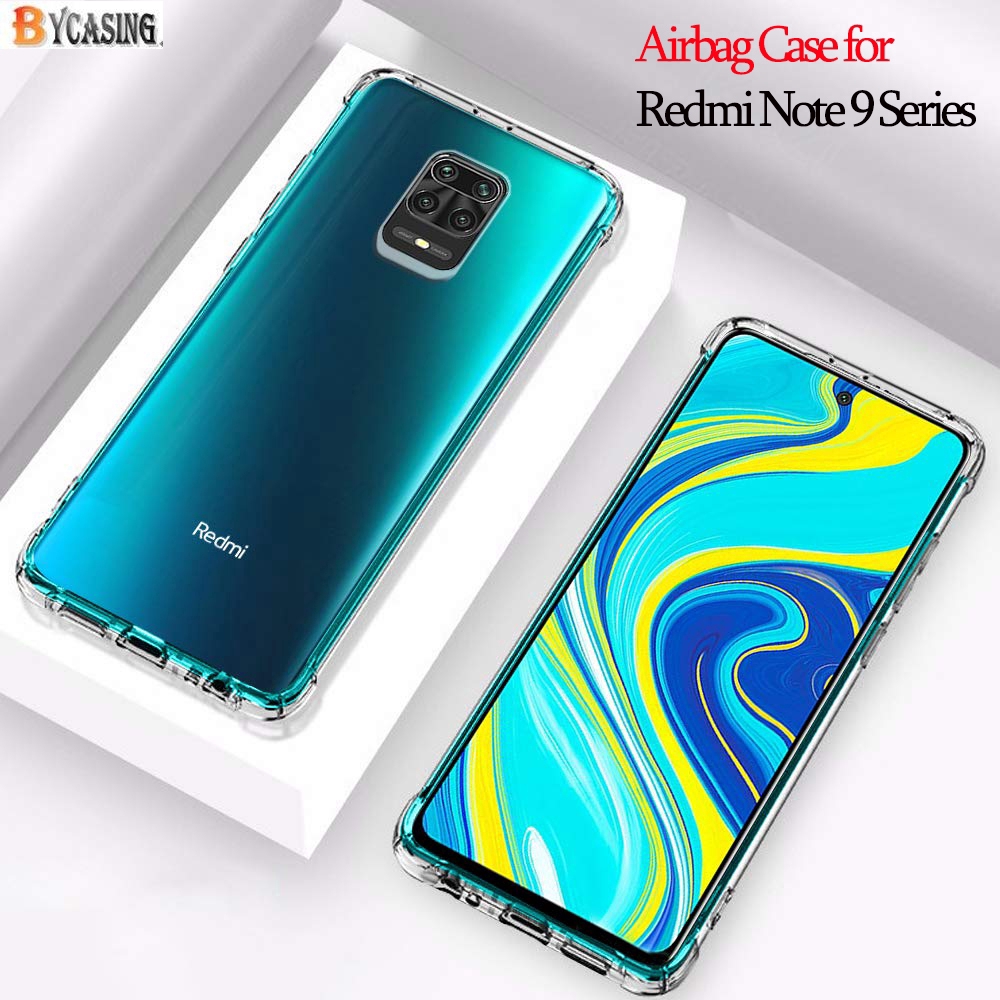 Xiaomi Redmi Note 9s Redmi Note 9 Redmi Note 9 Pro Transparent Airbag Shockproof Soft Clear Phone Case Shopee Malaysia 