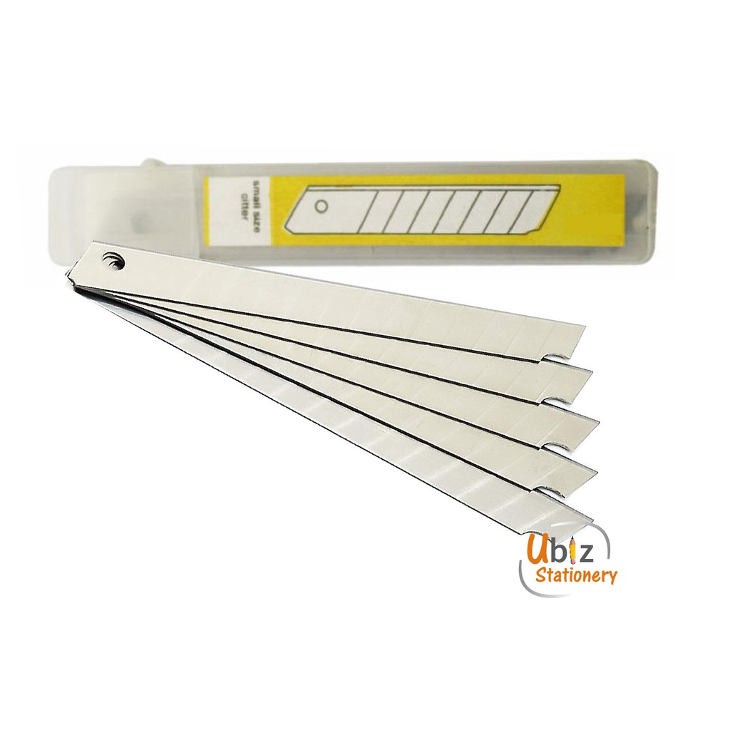 Cutter Blade Small (9mm) For Cutter Knife/Refill Blade (5pc/tube
