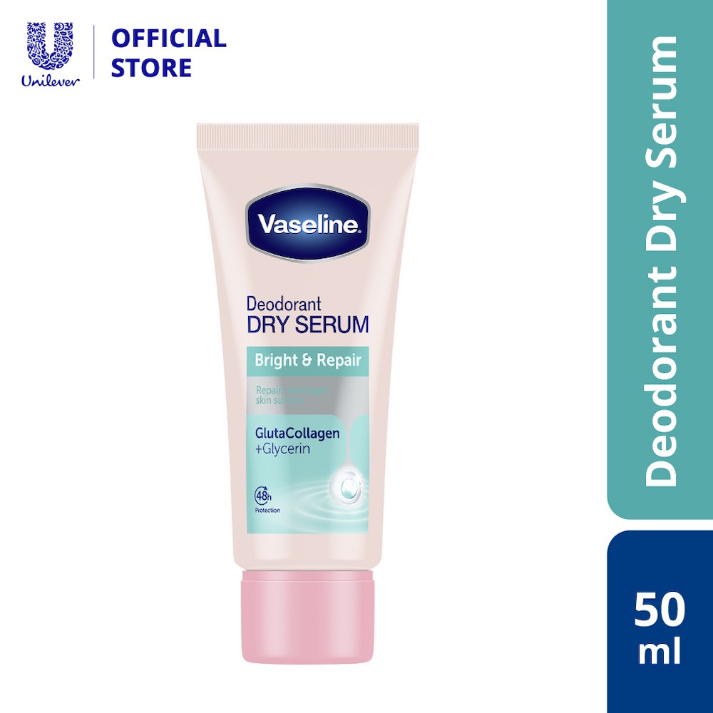 Vaseline Dry Serum Bright & Repair Deodorant (50ml) Shopee Malaysia