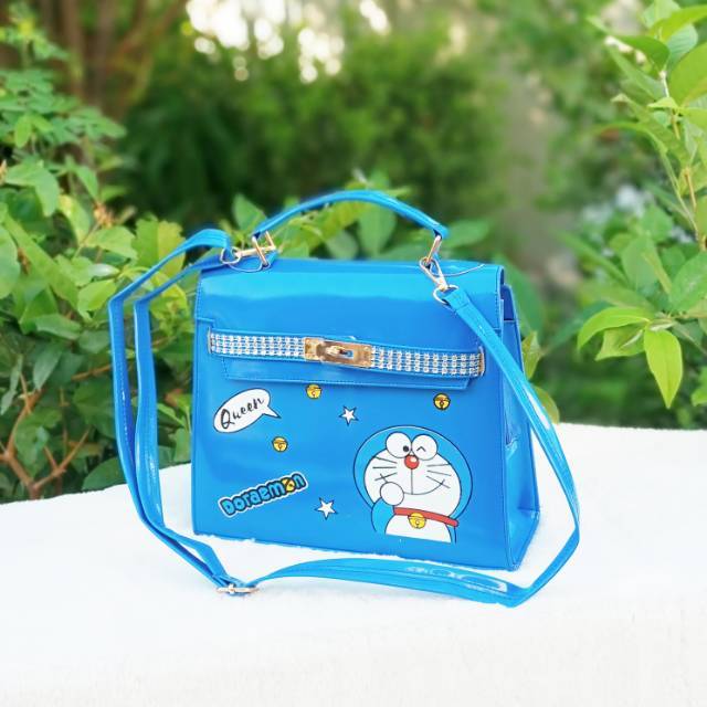 Doraemon Sling Fashion Bag For Women Shopee Malaysia