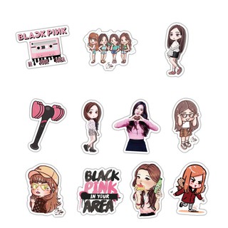 kpop blackpink sticker travel suitcase sticker 54pcs luggage sticker