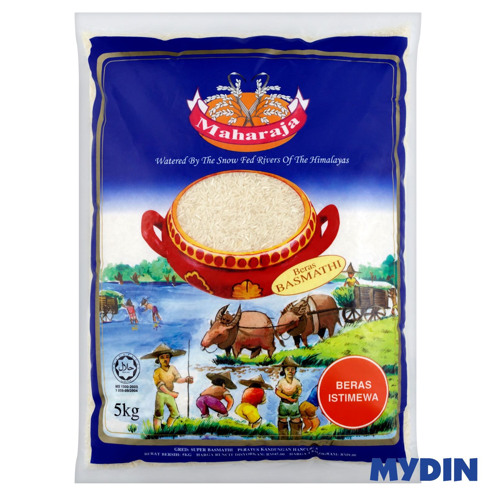 Maharaja Beras Basmati Rice 5kg Malaysia