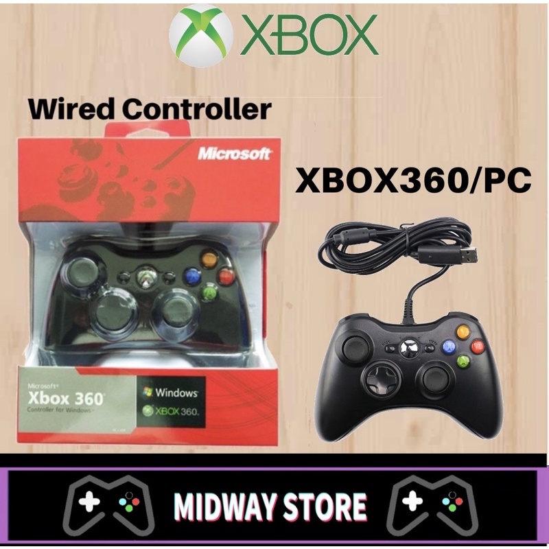 XBOX 360 Controller /PC USB Wired Controller Gamepad | Shopee Malaysia