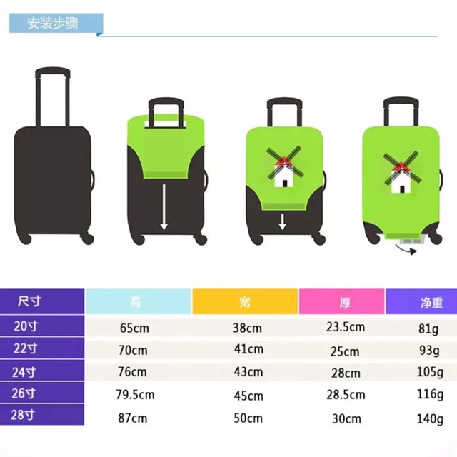 Luggage Cover Shopee Malaysia
