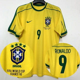 Brazil 2002 Home Shirt – My Kits Direct