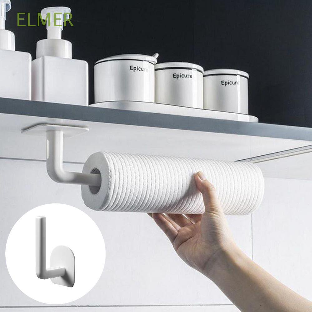 ELMER Multifunction Toilet Paper Holder Plastic Paper Towel Dispenser ...