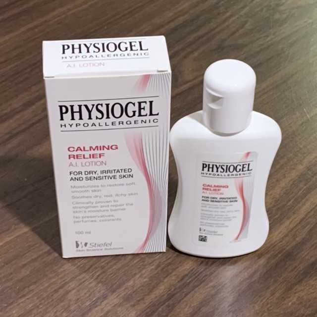 Physiogel Hypoallergenic Calming Relief A.I Lotion 100ml expire 12/2022