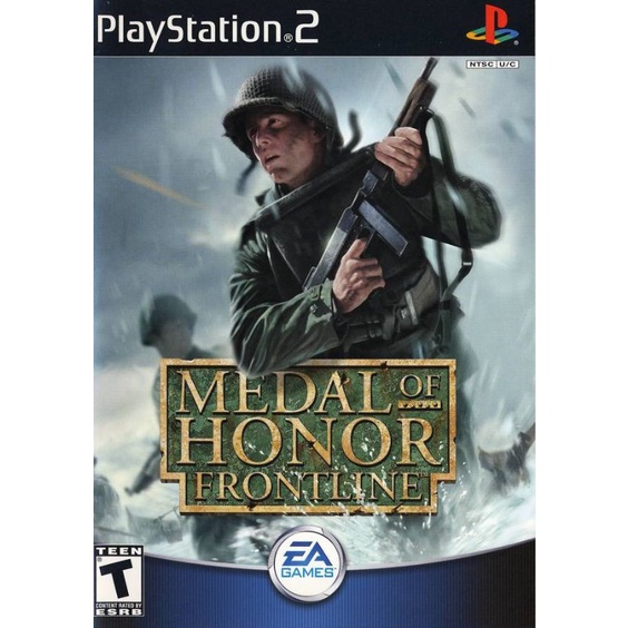 (PS2 DVD GAMES) MEDAL OF HONOR FRONTLINE