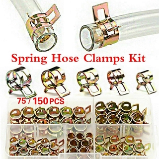 Spring Clip Hose Clamp For Holding Tight On Vacuum Fuel Water Hose Parts Set Kit Spring Clip Hose Clamp For Holding Tight On Vacuum Fuel Water Hose Parts Set Kit