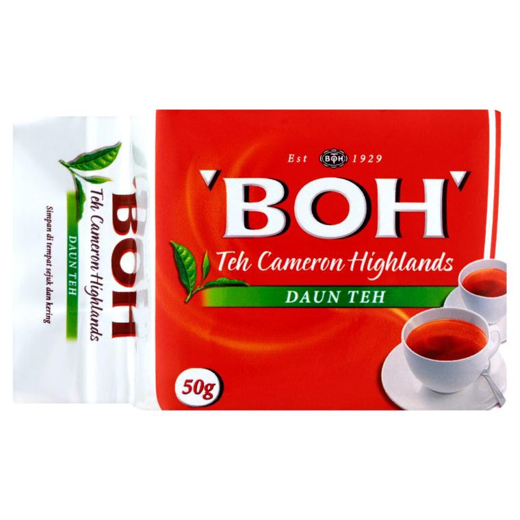 ( READY STOCK ) BOH TEH CAMERON HIGHLANDS 50g / DAUN TEH 50g | Shopee ...