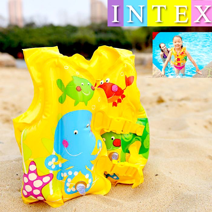 Intex Tropical Buddies Swim Vest for Ages 3-5 Years for sale online 