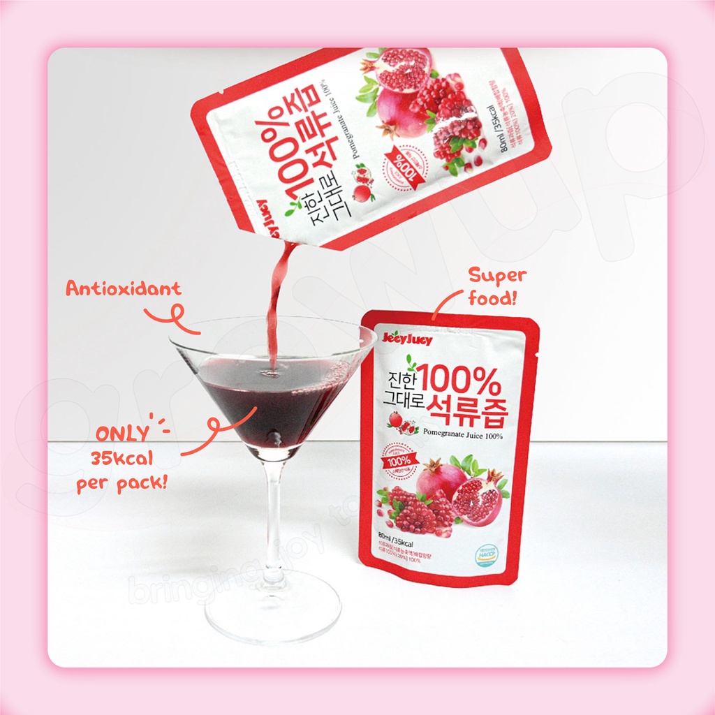 Korea Jecyjucy Pomegranate Juice 80ml [For Adult Consumption]