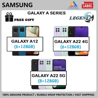 Samsung Galaxy A12/A22 4G/5G (6+128GB,8+128GB) Original Samsung Smartphone, 1 Year Samsung Malaysia Warranty