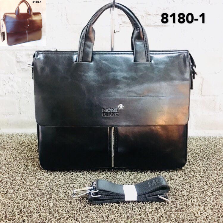 Hot Sellection Montblanc Men Office Laptop Bag High Quality Shopee