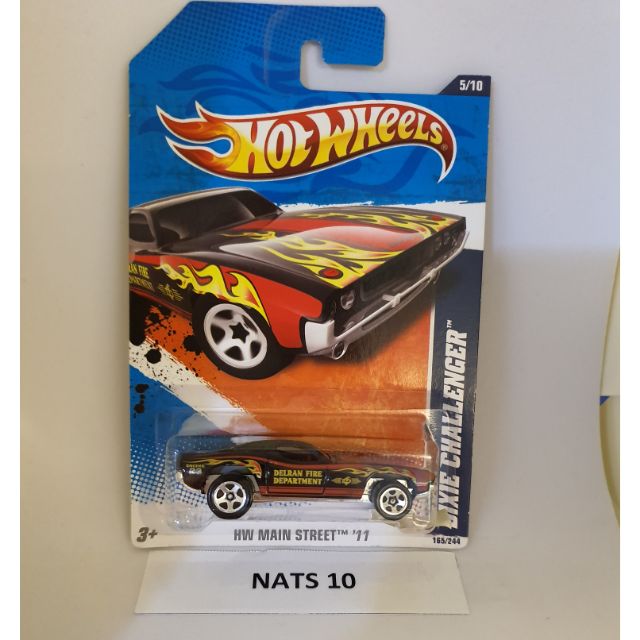 hot wheels dixie challenger