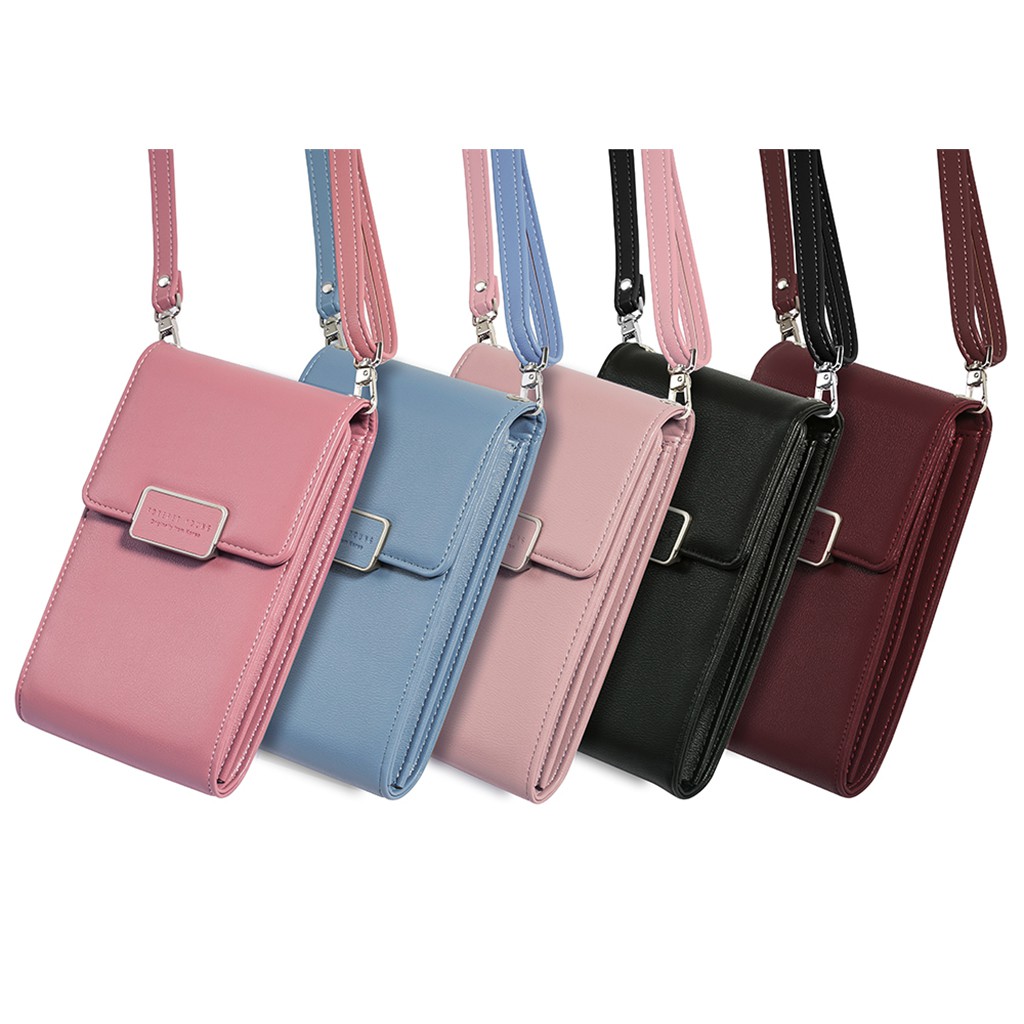 crossbody smartphone wallet