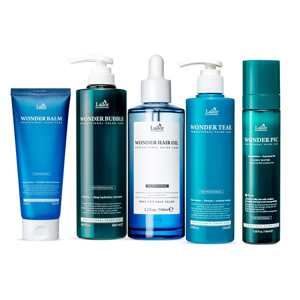 [Lador] WONDER Bubble shampoo, Hair oil, PIC Clinic water (hair mist ...