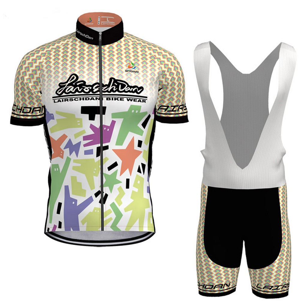 cycling jersey with shorts