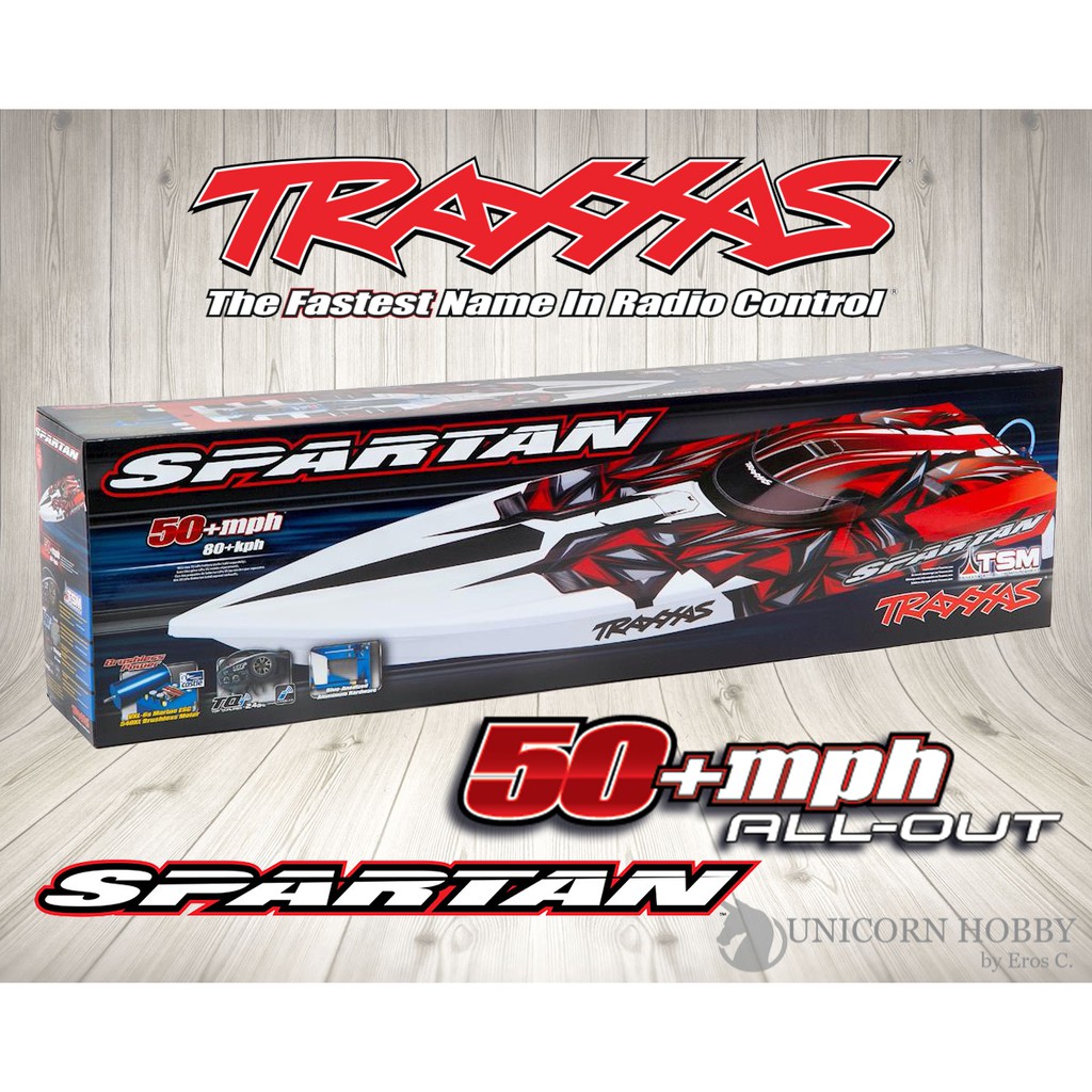 traxxas spartan boat