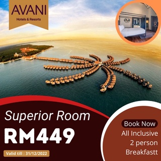 Avani Sepang Goldcoast Resort 2D1N Superior Room Readystock E Voucher With 2 Person Breakfast Valid 31 May 2022