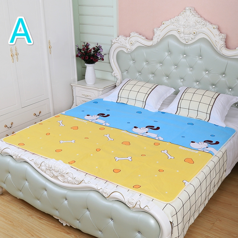 Pure Cotton Baby Urine Isolation Bed Sheet Waterproof Sheet