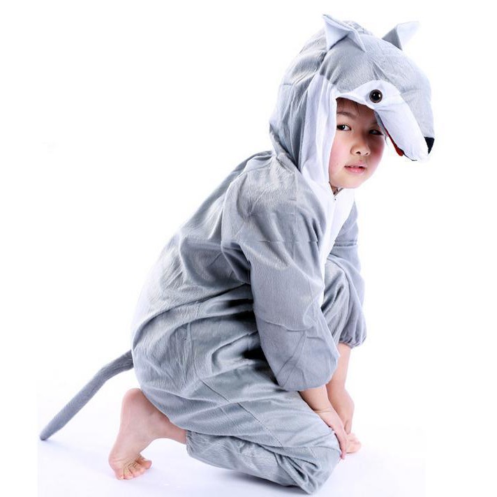 Wolf Cosplay Kids Animal Outfit Costume