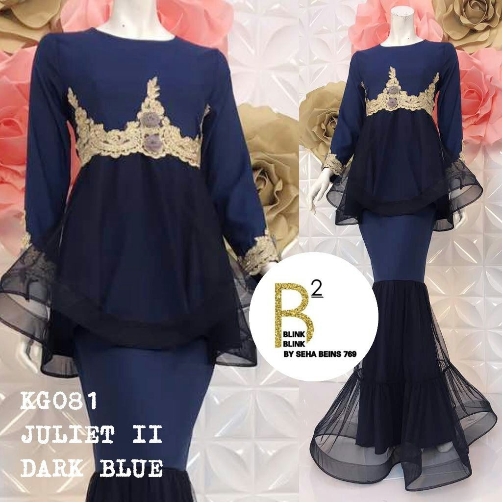 Baju Kurung Modern Baby Doll Peplum Shopee Malaysia