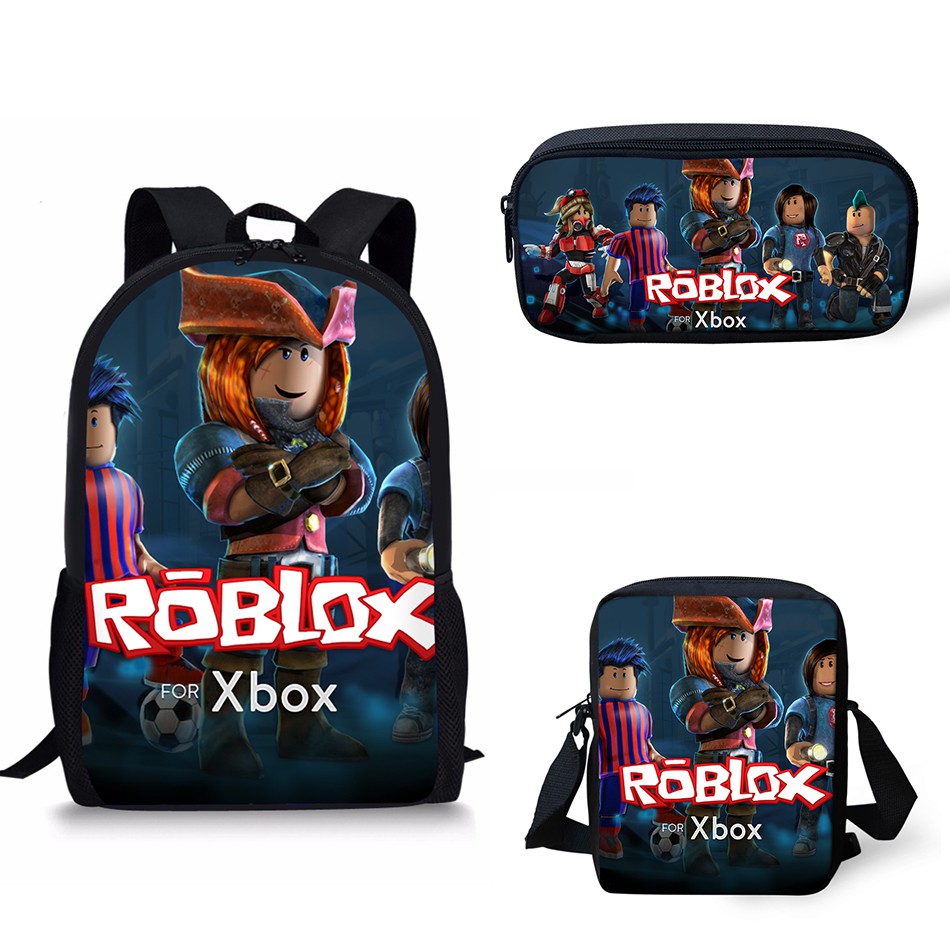 Customized Hot Sale Children School Bags For Girls Roblox Print Teenagers Backpa - hot roblox girls