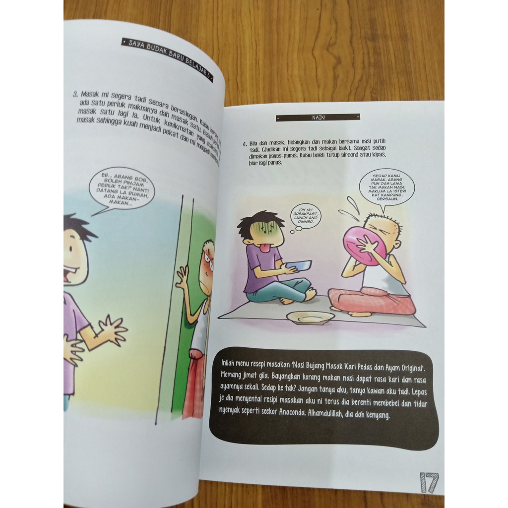 Siri Komik Muslim Teens: Saya Budak Baru Belajar 3 **preloved 