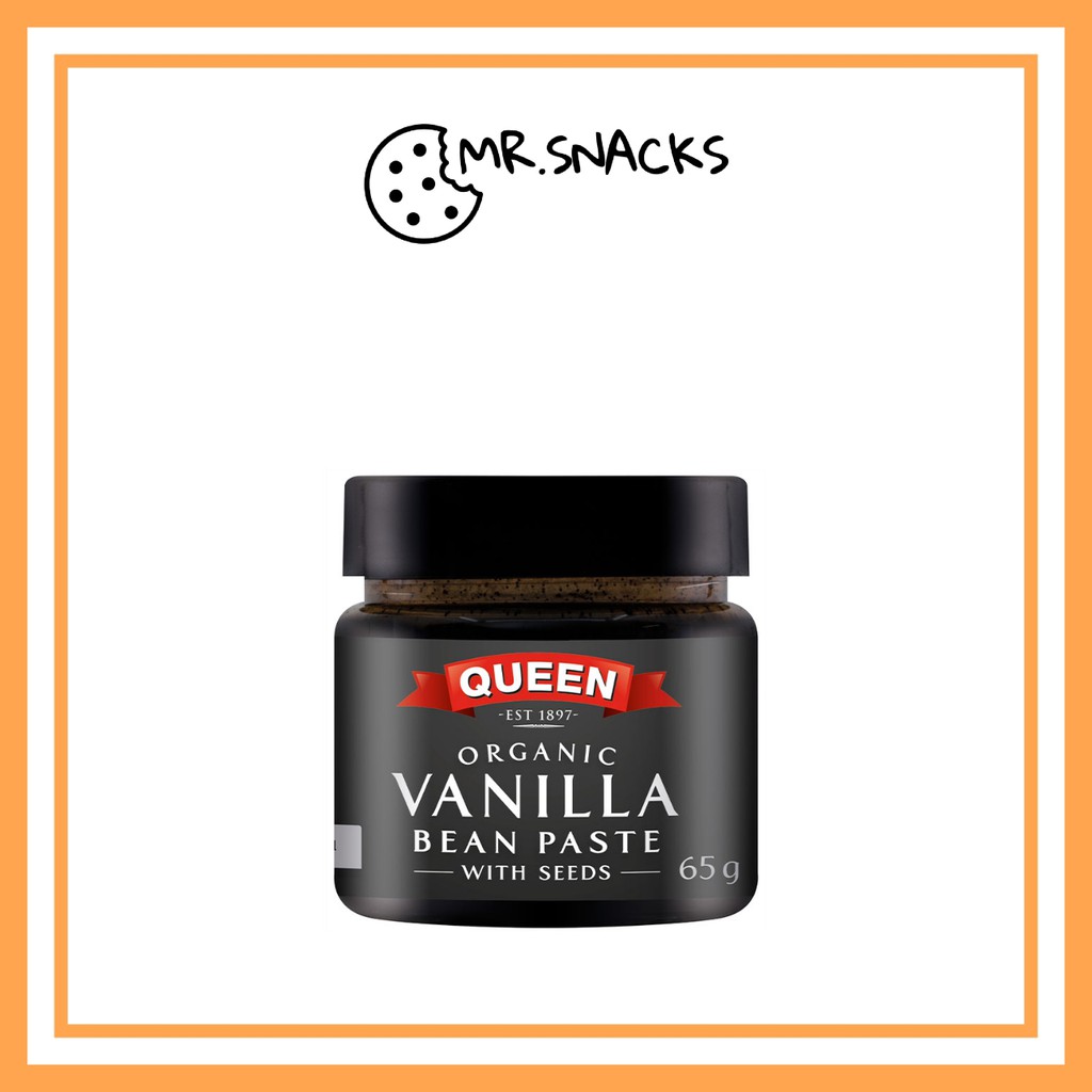 Queen Organic Vanilla Bean Paste with Seeds 65g [AUS] Shopee Malaysia
