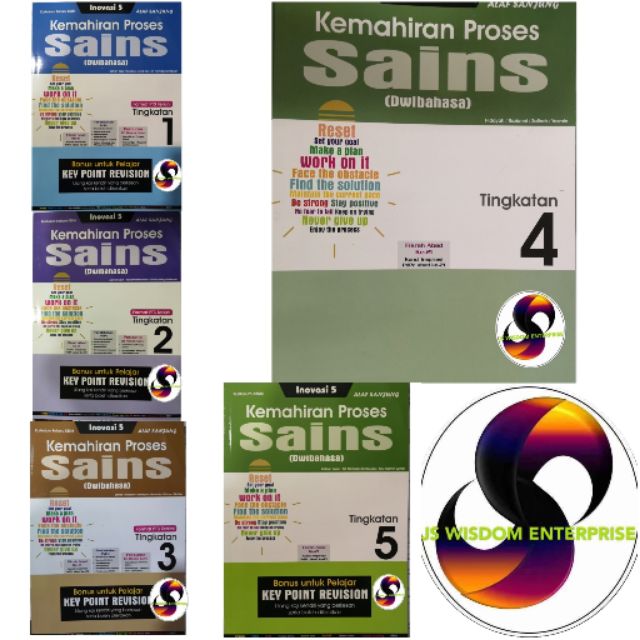 Buy Kemahiran Proses SAINS (DWIBAHASA) (STUDENT COPY)NOANSWER