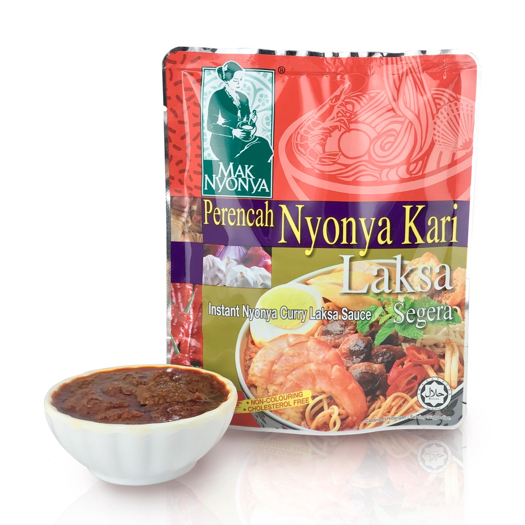 MAK NYONYA Perencah Nyonya Kari Laksa (200g) Instant Nyonya Curry
